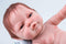 Paola Reina pop Reborn Real Baby blanke jongen met haar 45cm