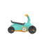 BERG loop auto GO Twirl Turquoise
