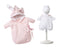 Llorens kledingset en accessoires Saar roze voor poppen van 35 cm