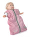 Poppenslaapzak (roze/taupe/beer)