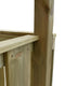 Houten speeltoren piraat incl 2 glijbanen - Prestige Garden lange kant rood - korte kant blauw me...