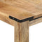 Eettafel 140x70x75 cm massief mangohout