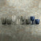 Glazenset Bidasoa Ikonic Grijs Glas 6 Onderdelen 280 ml