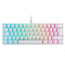 Toetsenbord Mars Gaming MKMINI Qwerty Spaans RGB Wit