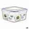 Hermetische Lunchtrommel Dem 900 ml 15 x 15 x 8 cm (12 Stuks)