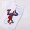 T-Shirt met Korte Mouwen voor kinderen Spider-Man Wit Maat 4 Jaar