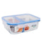 Hermetische Lunchtrommel Quttin 2 Compartimenten Rechthoekig 1,4 L (6 Stuks)