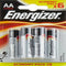 Alkalinebatterijen Energizer E300132800 AA LR6 9 V