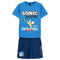 Kledingset Sonic Blauw Maat 8 Jaar