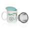 Kop met theefilter Versa Fiets Keramiek