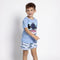 Pyjama Kinderen Stitch Blauw Maat 12 Jaar