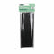 Herbruikbare Rietjes Algon Zwart Plastic 36 Stuks 22 cm 6 mm