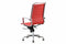 Feel Furniture - Hoge design bureaustoel - Echt leer - Rood