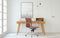 Feel Furniture - Lage Executive bureaustoel - 100% Leer - Cognac