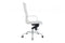 Feel Furniture - Hoge Executive bureaustoel - 100% Leer - Wit