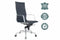 Feel Furniture - Hoge Executive bureaustoel - 100% Leer - Donkerblauw