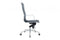 Feel Furniture - Hoge Executive bureaustoel - 100% Leer - Donkerblauw