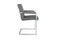 Feel Furniture - Eetkamerstoel - Conference Hugo - Echt leer - Donkergrijs