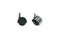Feel Furniture - Wielen voor bureaustoel - Chrome - Set van 5 stuks