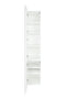 Feel Furniture - Kledingkast met spiegel - 3 deurs - Wit