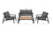 Feel Furniture - Loungeset - Santorini - Grijs