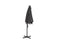 Feel Furniture - Curve zweefparasol - 2.7 Meter - Donkergrijs