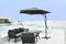 Feel Furniture - Curve zweefparasol - 2.7 Meter - Donkergrijs
