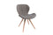Feel Furniture - Eetkamerstoel - Brent - Grijs