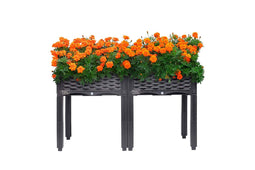 Feel Furniture - Buiten plantenbak - Epsilon - Zwart