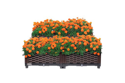 Feel Furniture - buiten plantenbak - Kappa - Donkerbruin