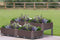 Feel Furniture - buiten plantenbak - Kappa - Donkerbruin