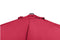 Feel Furniture - Toscano - Parasol met tilt functie - Wijn rood