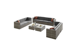 Feel Furniture - Loungeset - Verona XXL - Grijs - 10 personen