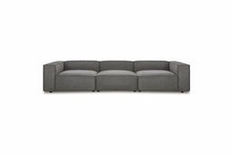 Feel Furniture - Vic - 3 zits - Donkergrijs