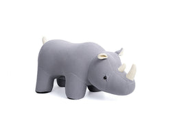 Feel Home - Kinder dierenstoel - Neushoorn - Grijs