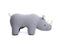 Feel Home - Kinder dierenstoel - Neushoorn - Grijs