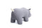 Feel Home - Kinder dierenstoel - Neushoorn - Grijs