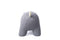 Feel Home - Kinder dierenstoel - Neushoorn - Grijs