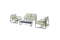 Feel Furniture - Wicker Corner loungeset - Verona - Grijs
