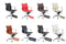 Feel Home - Lage design bureaustoel - Echt leer - Zwart