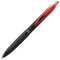 Liquid ink ballpoint pen Uni-Ball Rollerball Signo UMN-207F Rood 12 Stuks