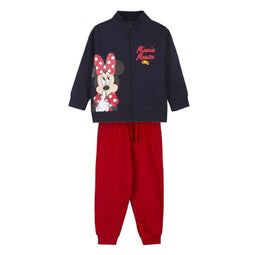 Joggingpak voor kinderen Minnie Mouse Donkerblauw Maat 8 Jaar