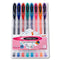 Set Balpennen Uni-Ball Rollerball Signo UM-120 Multicolour 0,5 mm
