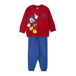 Joggingpak voor kinderen Mickey Mouse Rood Maat 5 Jaar