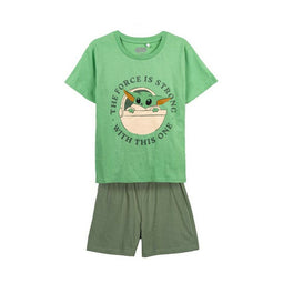 Pyjama Kinderen The Mandalorian Groen Maat 6 Jaar