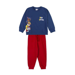 Joggingpak voor kinderen The Paw Patrol Donkerblauw Maat 6 Jaar