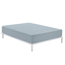 Verstelbaar onderlaken Alexandra House Living Grijs 135/140 x 200 cm