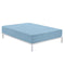 Verstelbaar onderlaken Alexandra House Living Blauw Celeste 90 x 200 cm