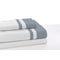 Set beddengoed Alexandra House Living Marbella Staal Staalgrijs Bed van 150 3 Onderdelen