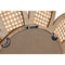 Wandspiegel DKD Home Decor Kristal Natuurlijk Bruin Bamboe Tropisch 60 x 2 x 60 cm Zon
